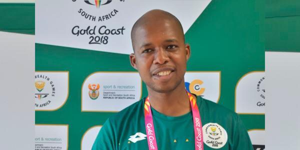 Wits physiotherapy lecturer Siyabonga Kunene travelled with Team SA to the 2018 Commonwealth Games